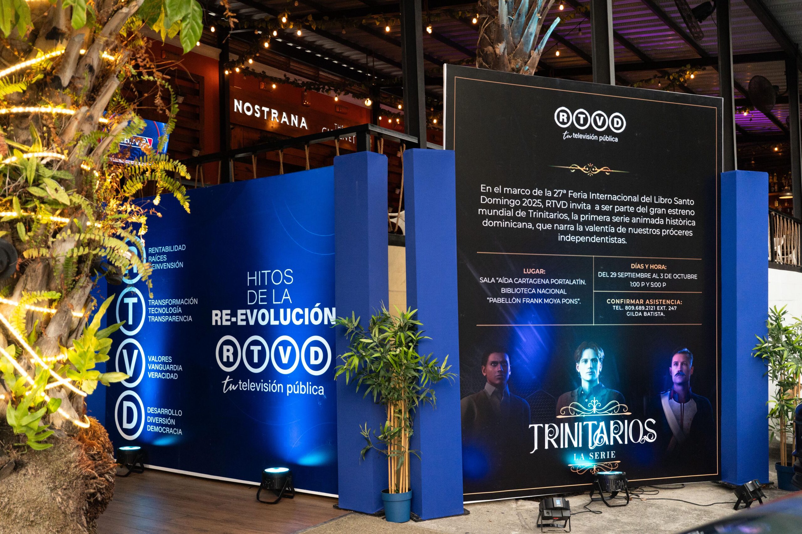 RTVD estrenará el próximo lunes 29 la serie “Los Trinitarios”