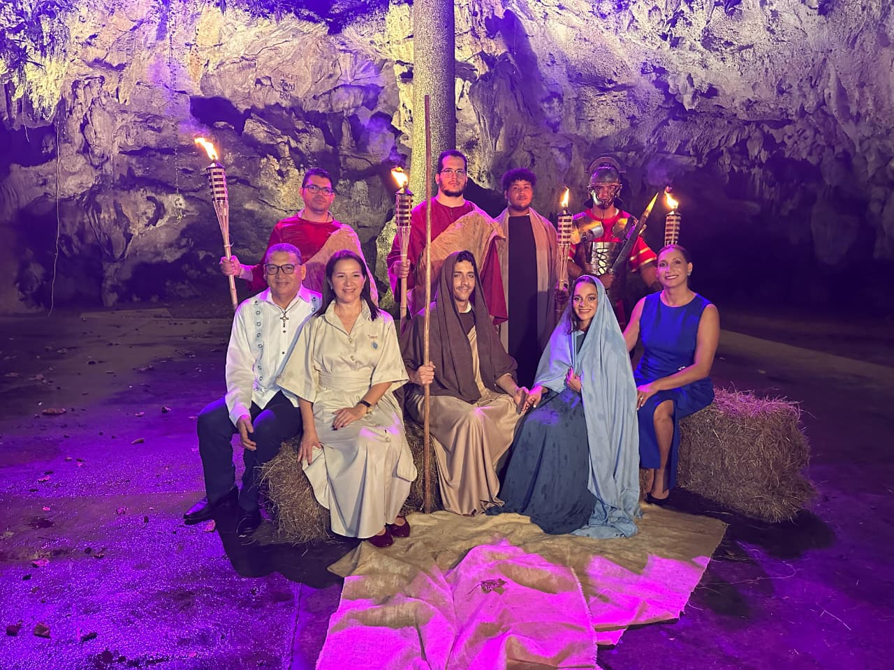Por primera vez llega al Parque Iberoamérica la inmersiva Obra Teatral “Nacimiento Viviente Santo Domingo 2025”