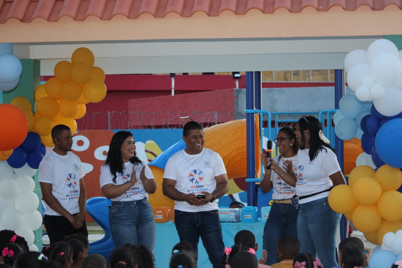Fundación Juntos Somos Más promueve la inclusión y la alegría en Ciudad Juan Bosch