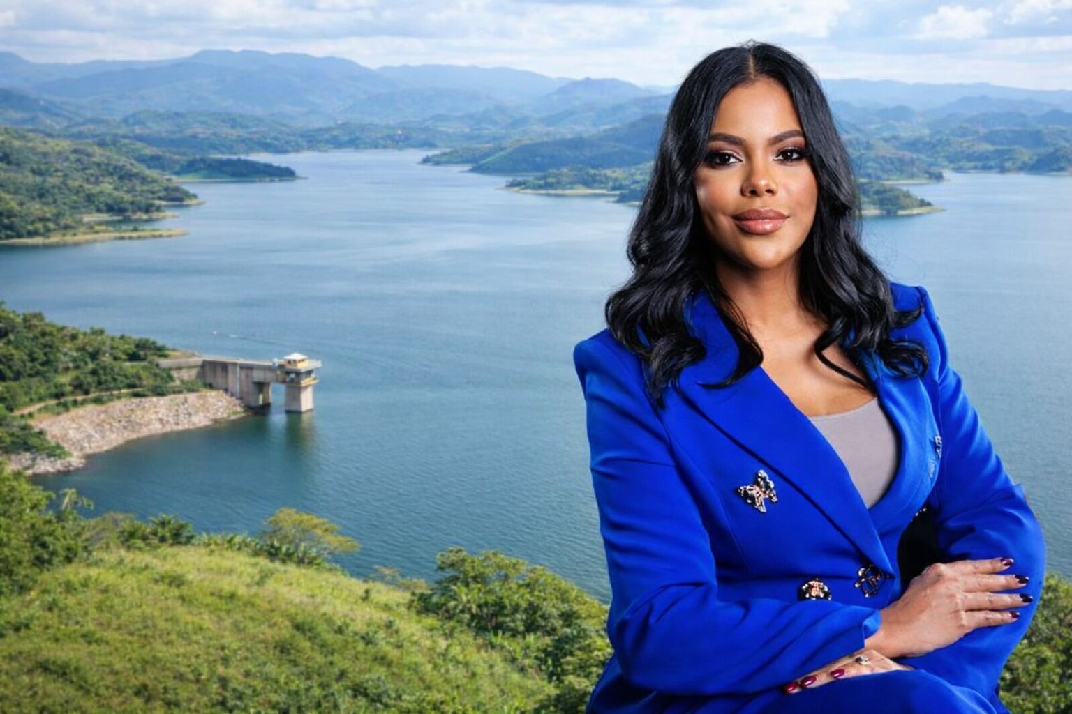 Comunicadora Grace Reyes denuncia abandono y paralización económica en la Presa de Hatillo