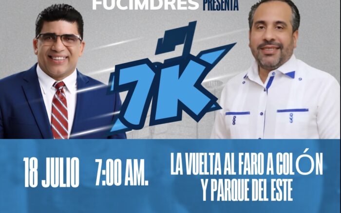 Más de RD$300,000 en premios entregará FUCIMDRES a los ganadores de su primera carrera 7K