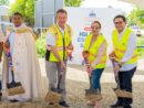 Ministro Ito Bisonó inicia construcción de obras comunitarias y religiosas en Santiago